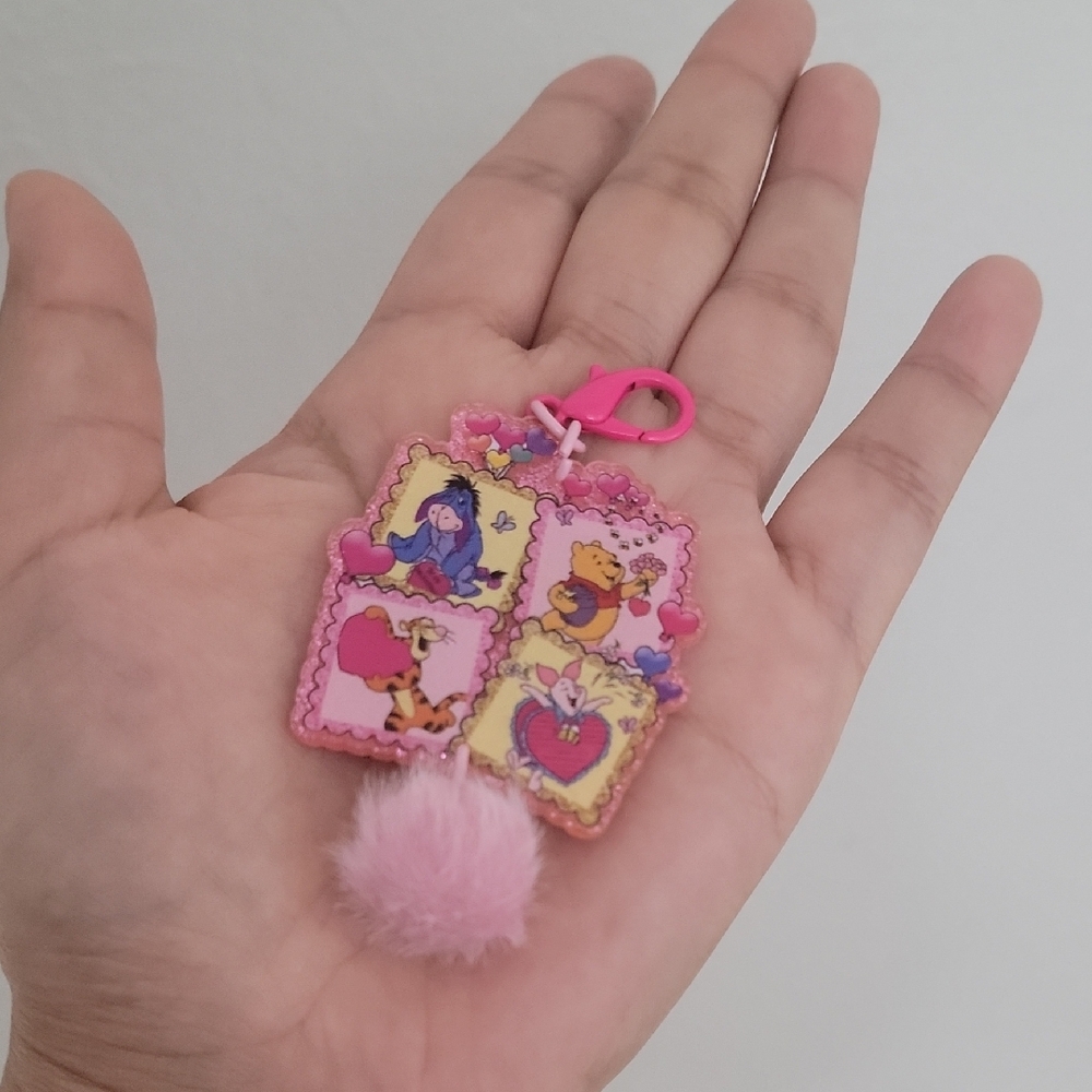 Pink Character Key Holder - Picture 2 of 4